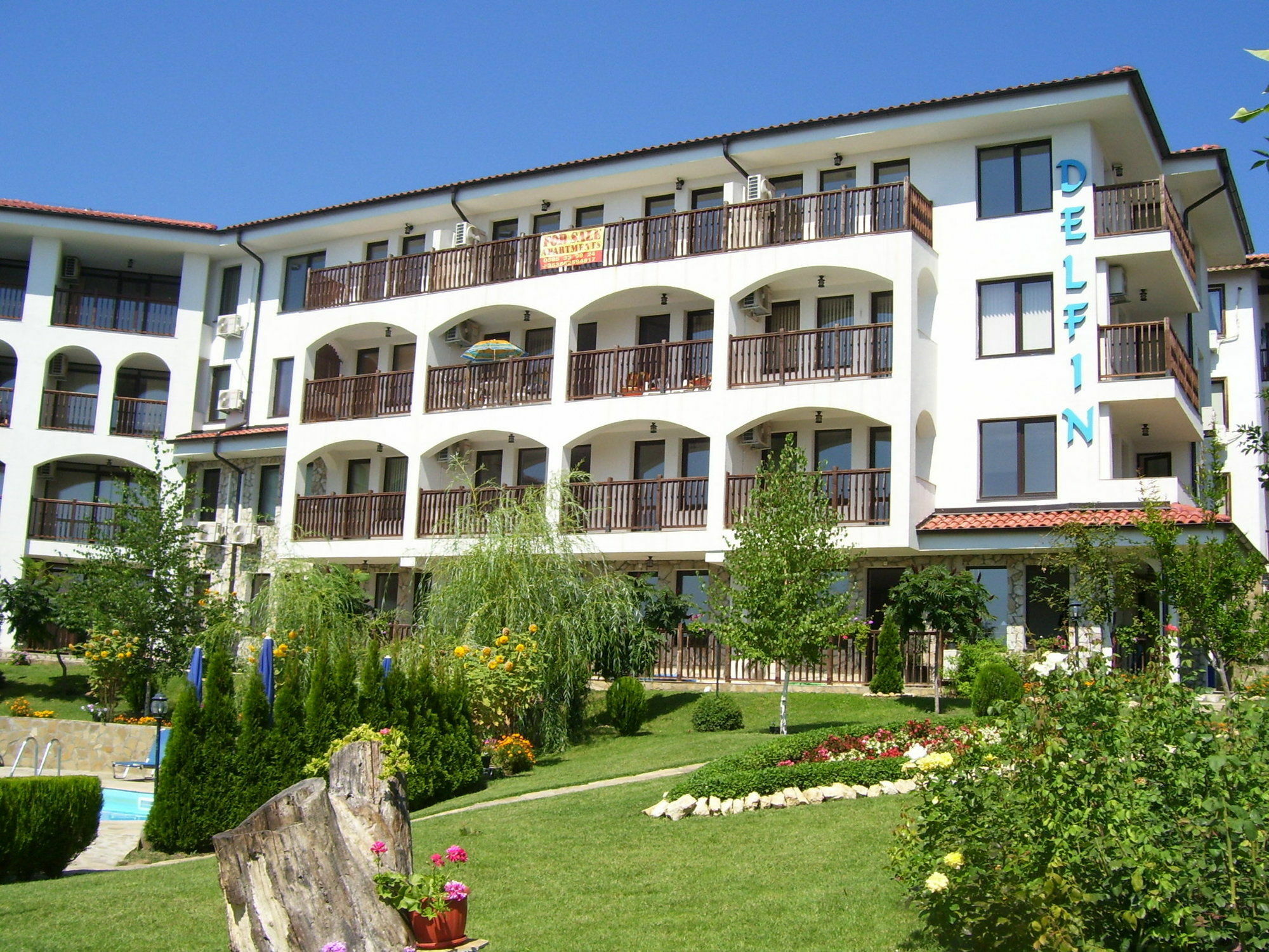 Delfin Apart Complex Свети-Влас Экстерьер фото