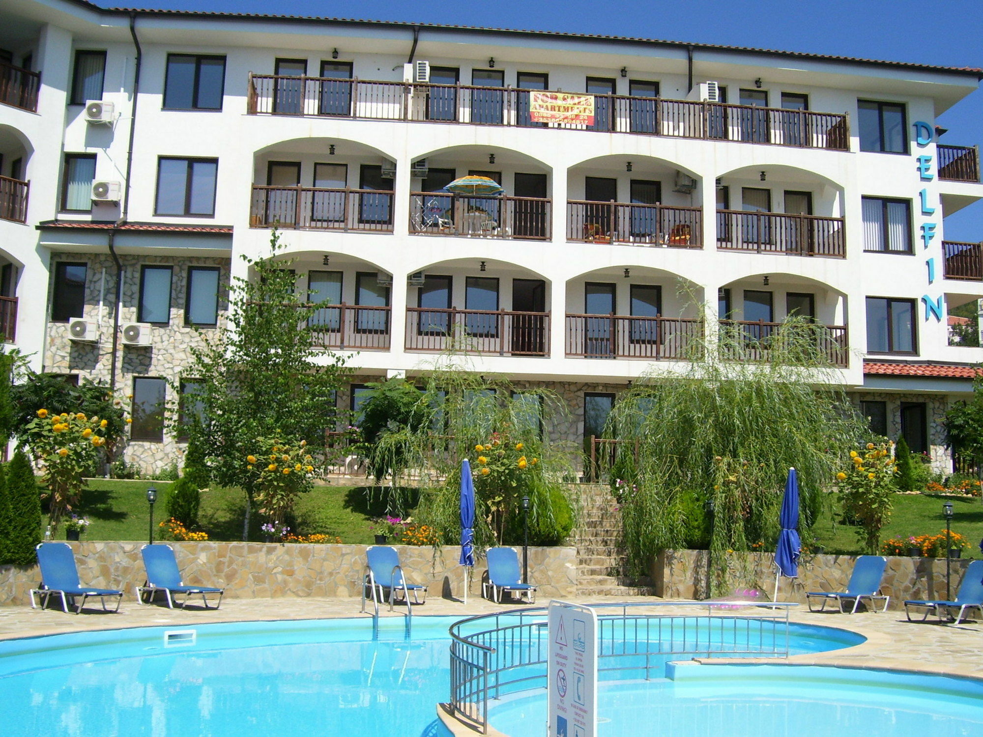 Delfin Apart Complex Свети-Влас Экстерьер фото